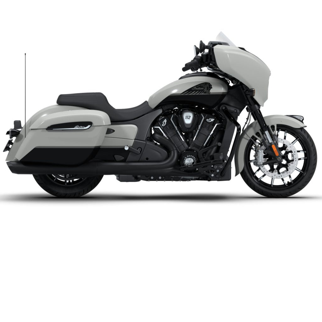 2026 Indian Chieftain PowerPlus Dark Horse - Black Crystal with Black Metallic or Chalk with Black Smoke