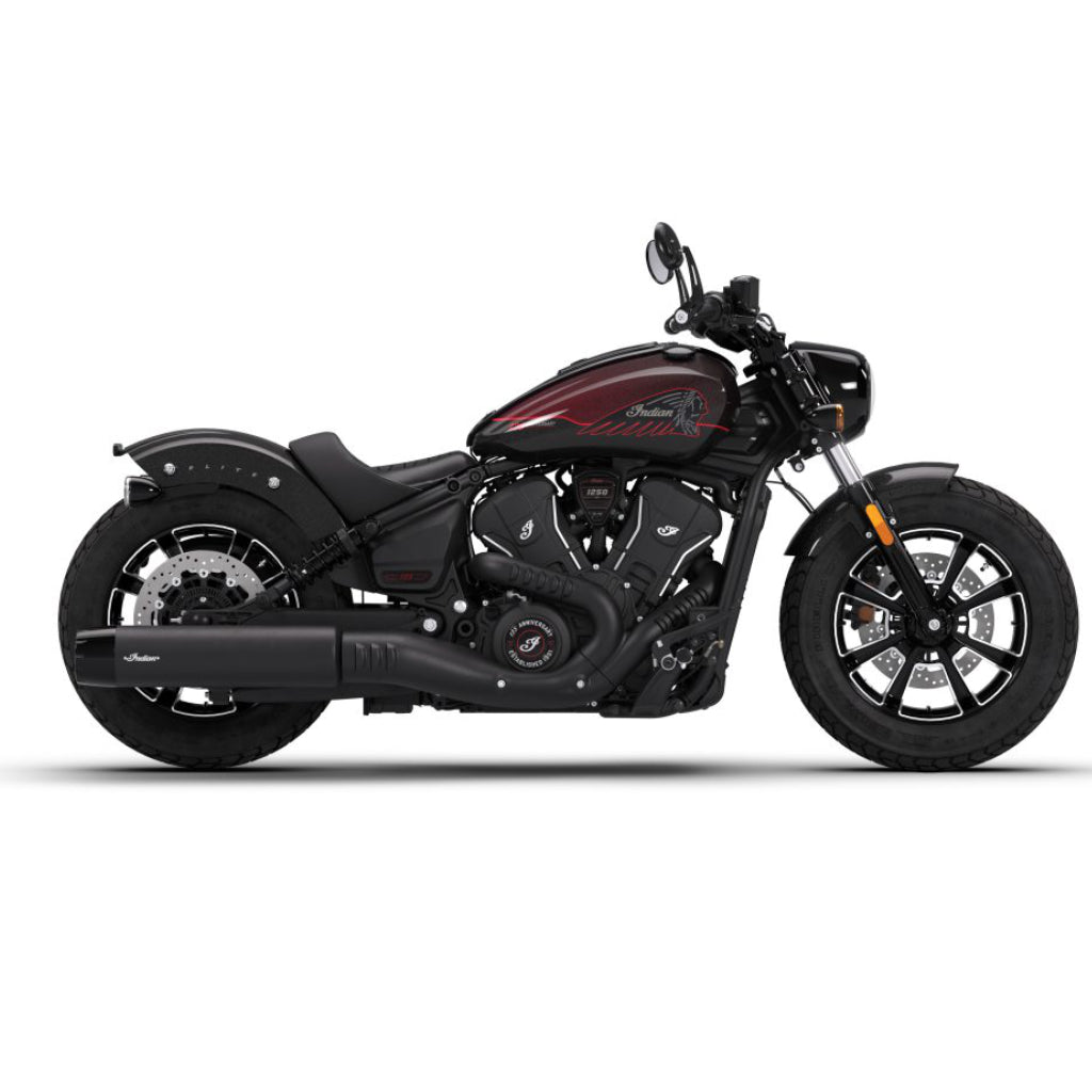 Indian Scout Bobber 125th Anniversary Edition - 125th Anniversary EDITION Red with Black Crystal
