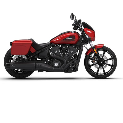 2026 Indian Sport Scout RT Limited + Tech Trim - Sunset Red Metallic with Graphics & Chalk Gloss