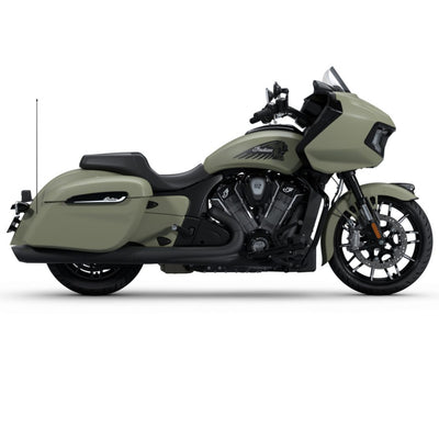 2025 Indian Challenger Dark Horse with 112 Package - BLACK SMOKE/SPRINGFIELD BLUE / MOSS GREEN SMOKE