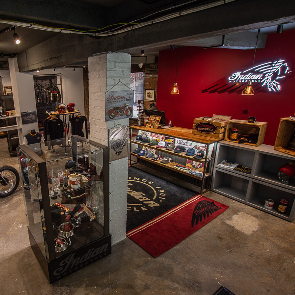 Indian motorcycle store stores