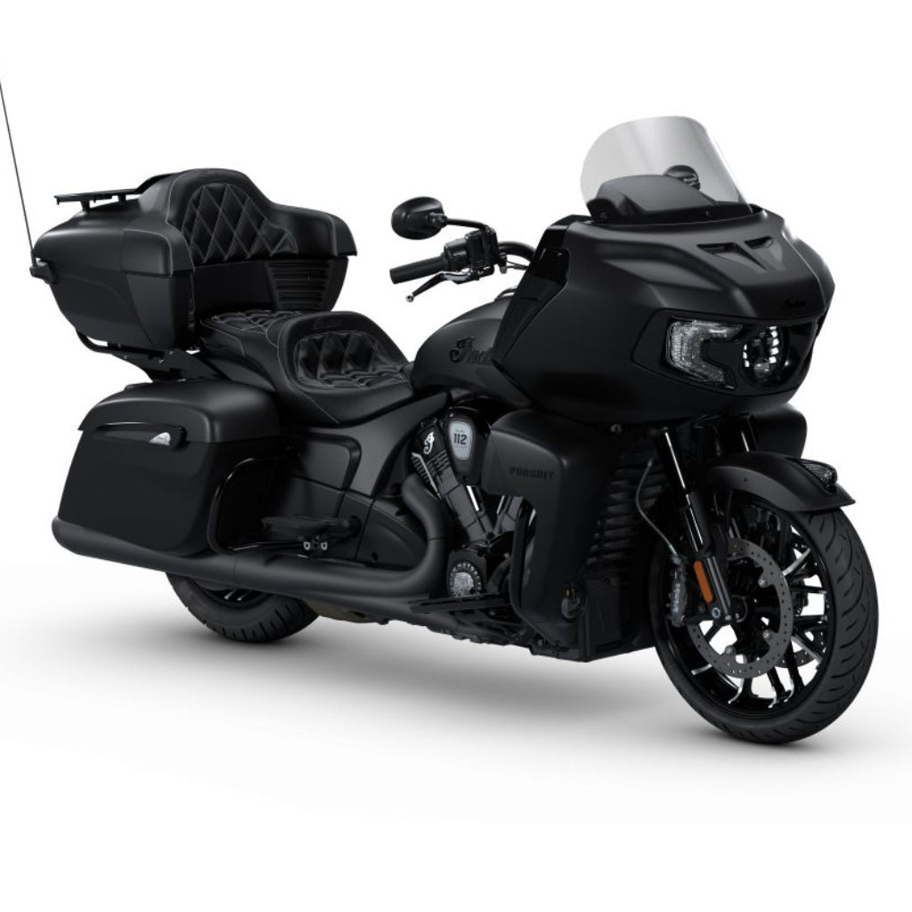 2025 Indian Pursuit Dark Horse with 112 Package - Black Smoke