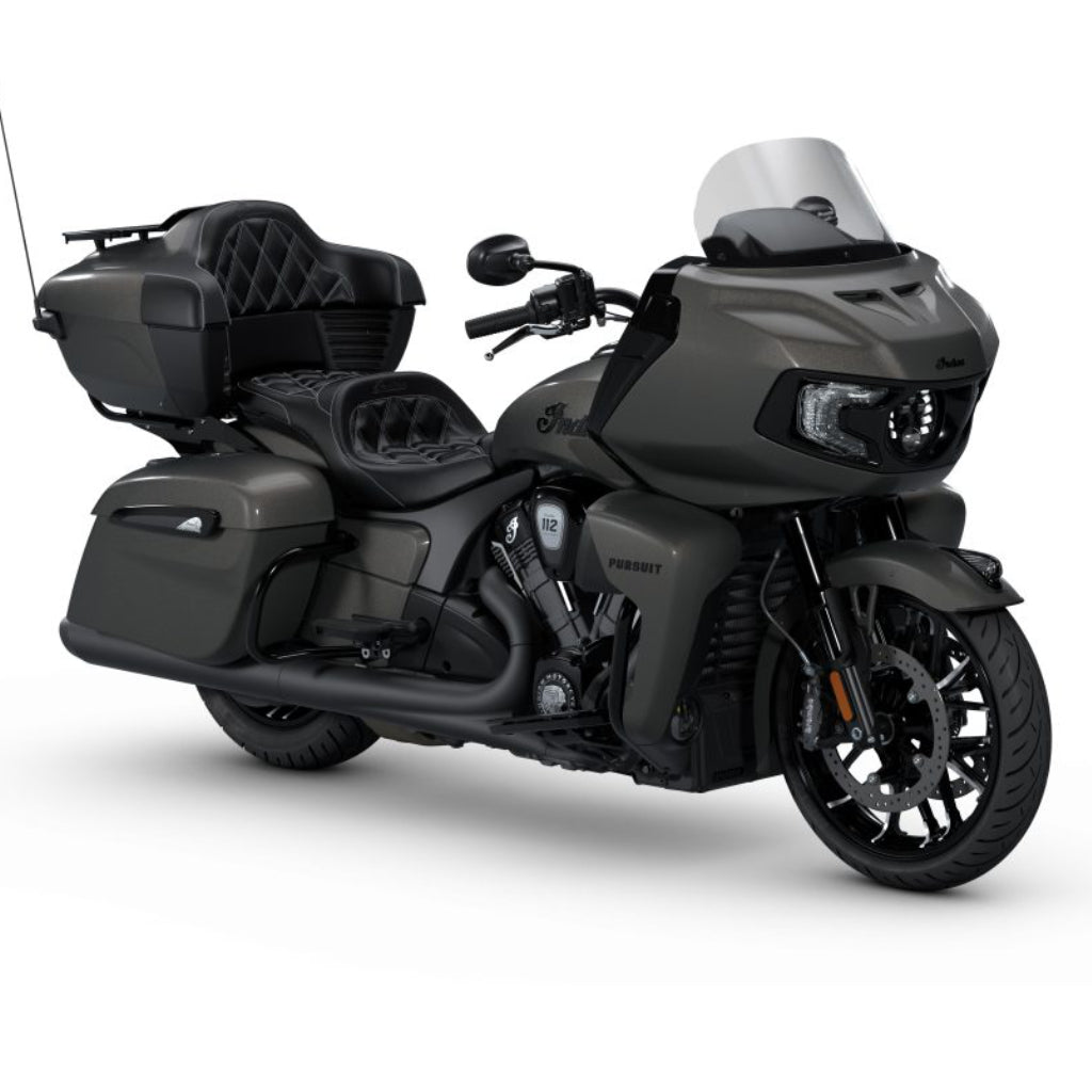 2025 Indian Pursuit Dark Horse with 112 Package - Heavy Metal
