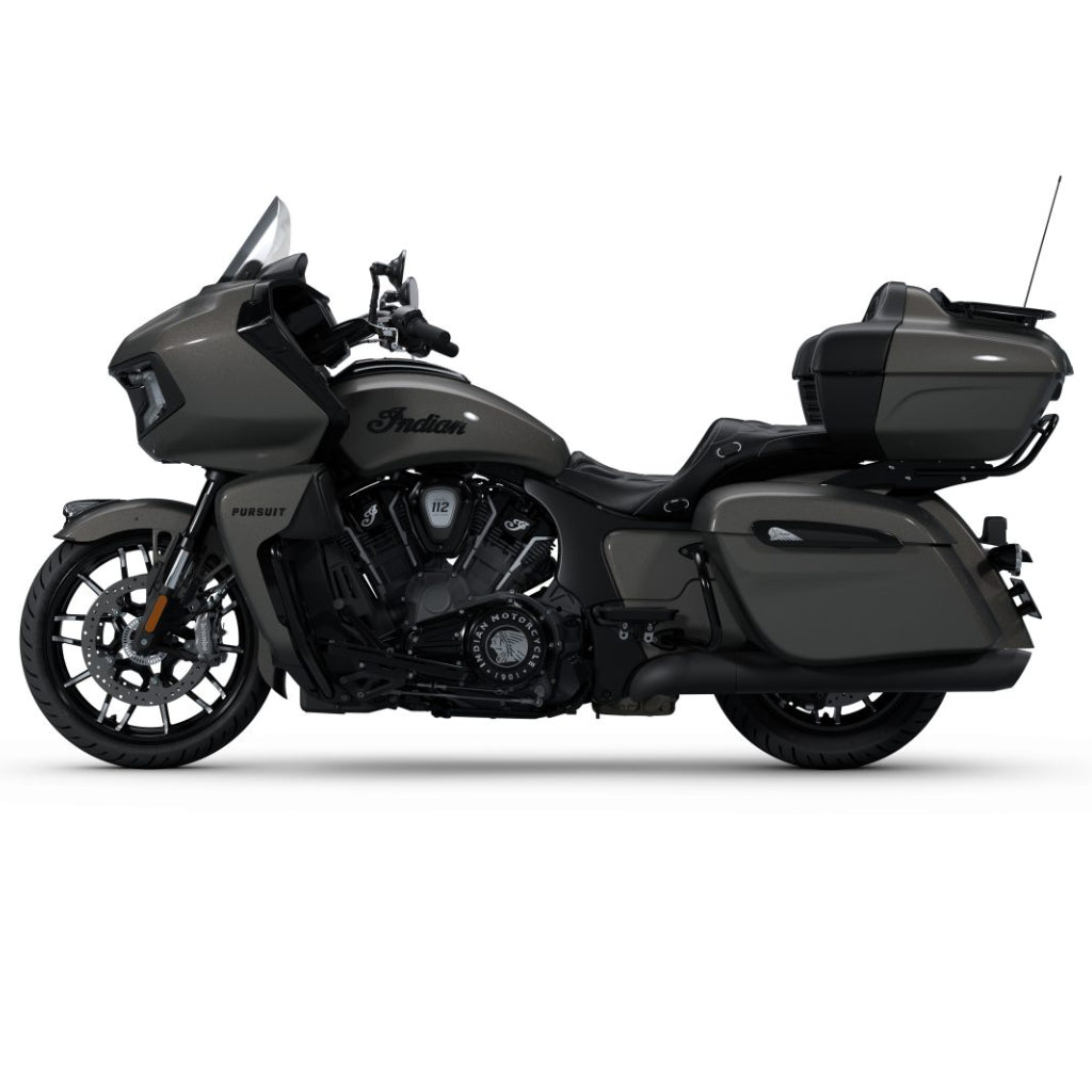 Indian Pursuit Dark Horse with 112 Package - Heavy Metal