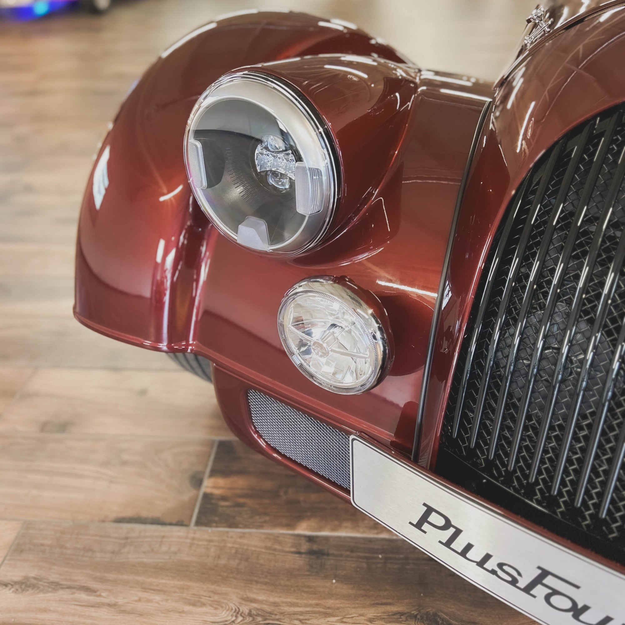 Morgan Plus 75th Four Auto - Acer Red Pearlescent
