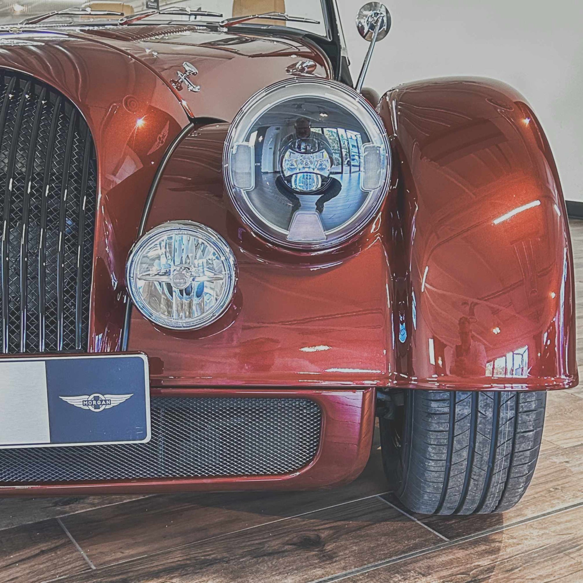 Morgan Plus 75th Four Auto - Acer Red Pearlescent