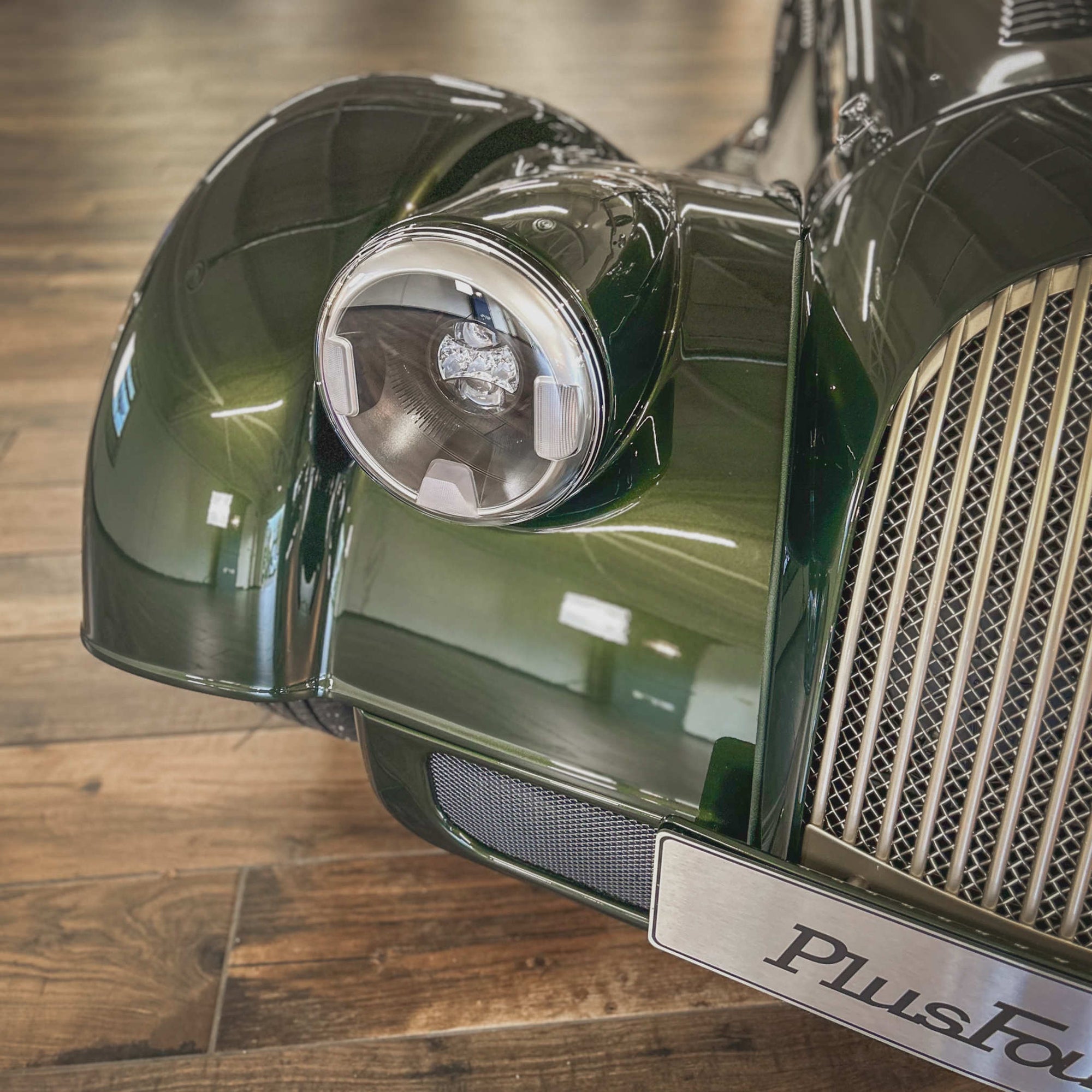 Morgan Plus 75th Four Auto - Culford Green Pearlescent