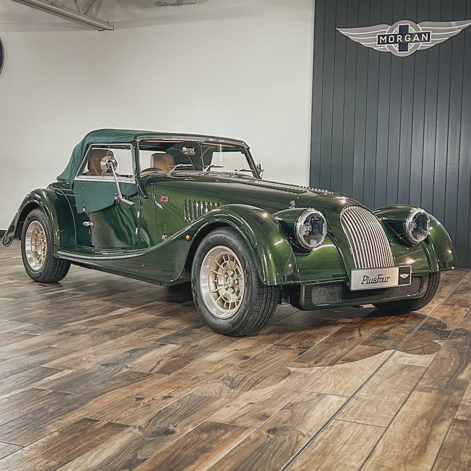 Morgan Plus 75th Four Auto - Culford Green Pearlescent