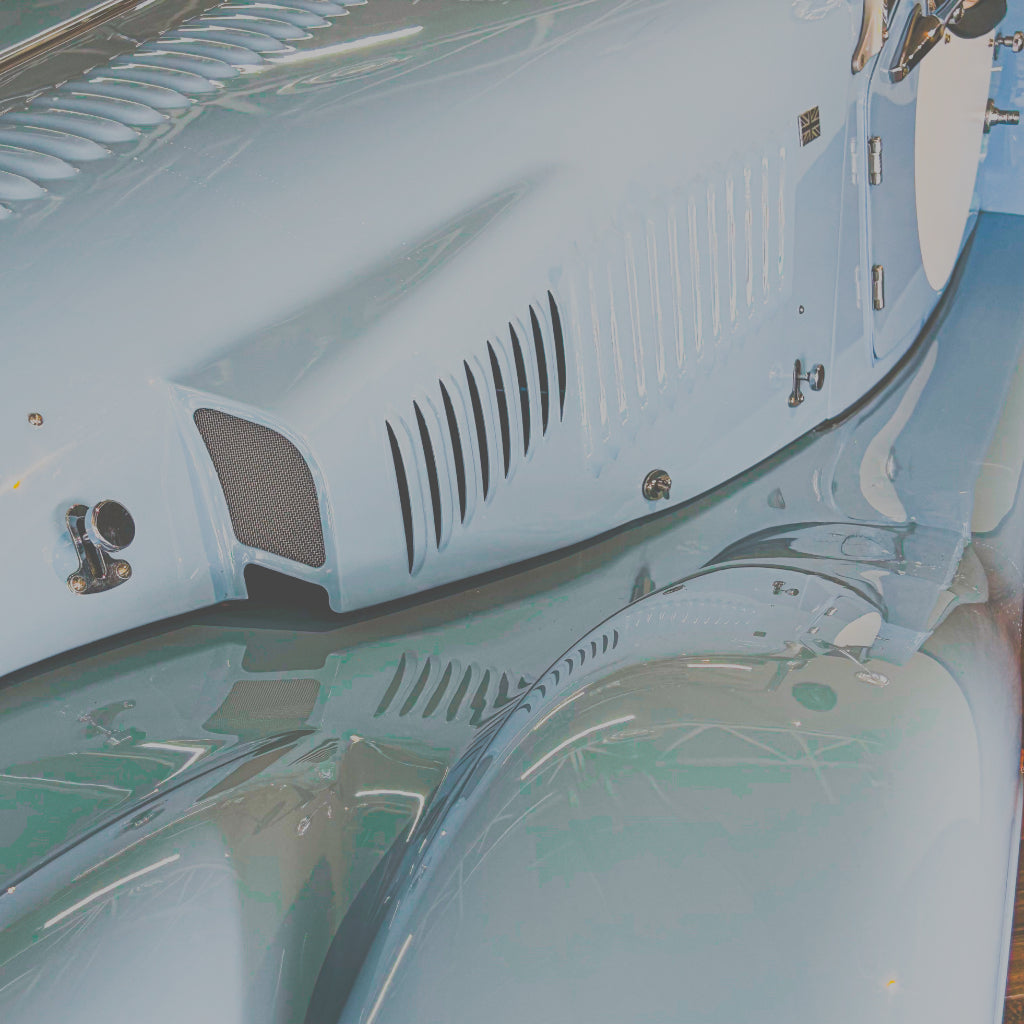 Morgan Plus 4 60th anniversary Supersport - Aero Racing Iris Blue