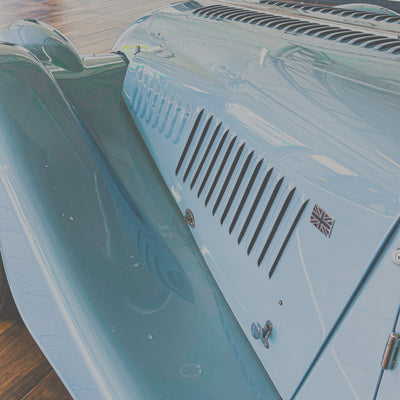 Morgan Plus 4 60th anniversary Supersport - Aero Racing Iris Blue
