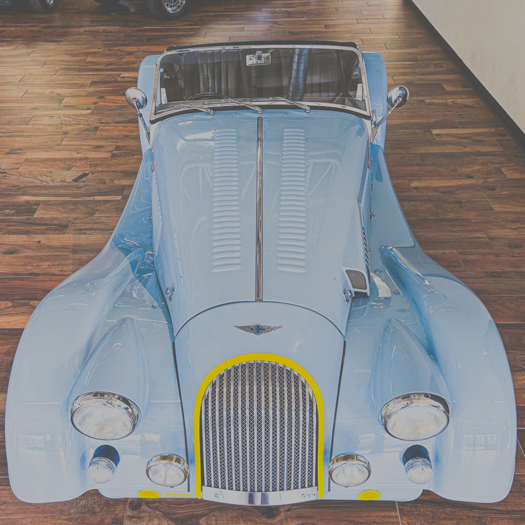 Morgan Plus 4 60th anniversary Supersport - Aero Racing Iris Blue