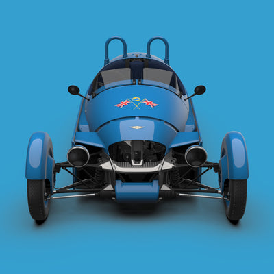 Morgan Super 3 Origins - BLUEBIRD