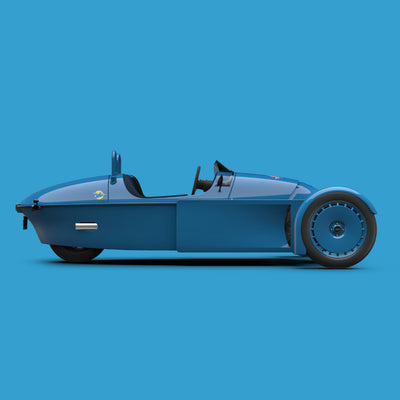 Morgan Super 3 Origins - BLUEBIRD