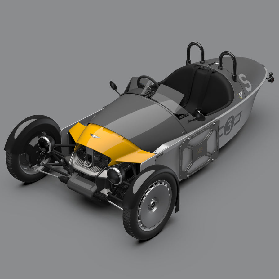 Morgan Super 3 Origins - SCRAMBLE THE JETS