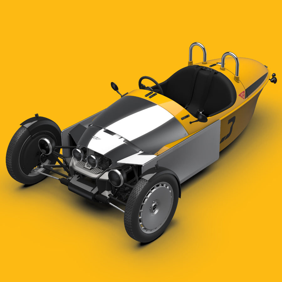 Morgan Super 3 Origins - WARP SPEED