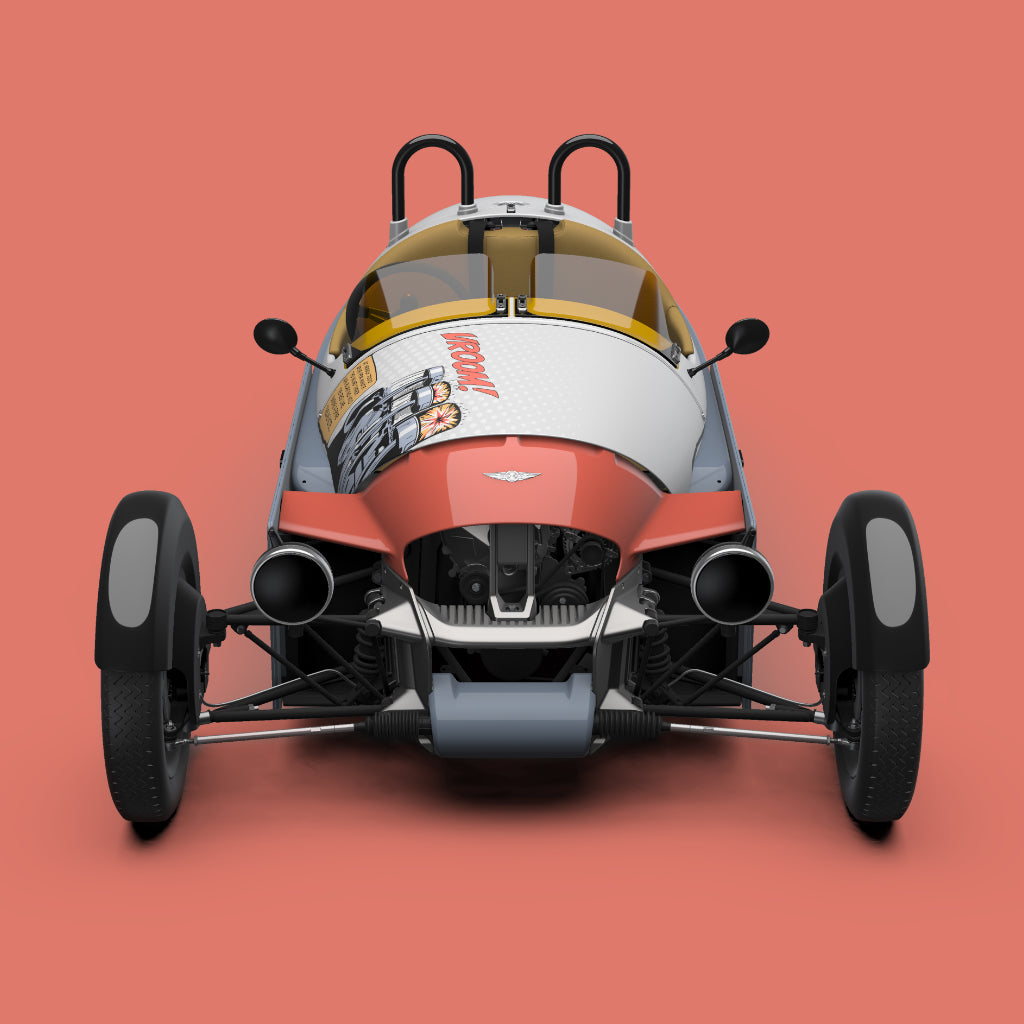 Morgan Super 3 Origins - WHOOSH! BANG! POP!