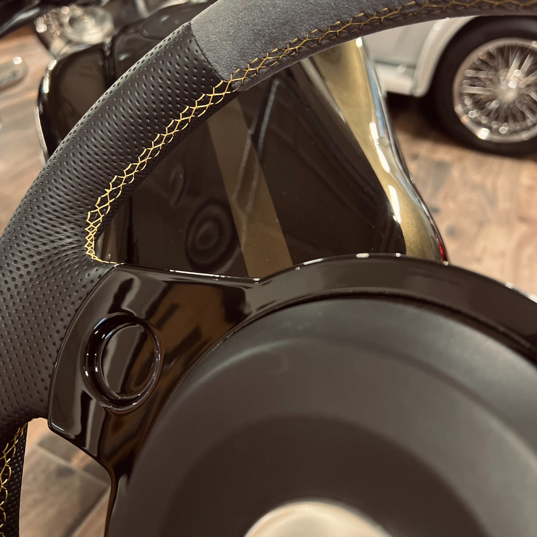 Bespoke Steering Wheels Exclusively at  KRAZY HORSE