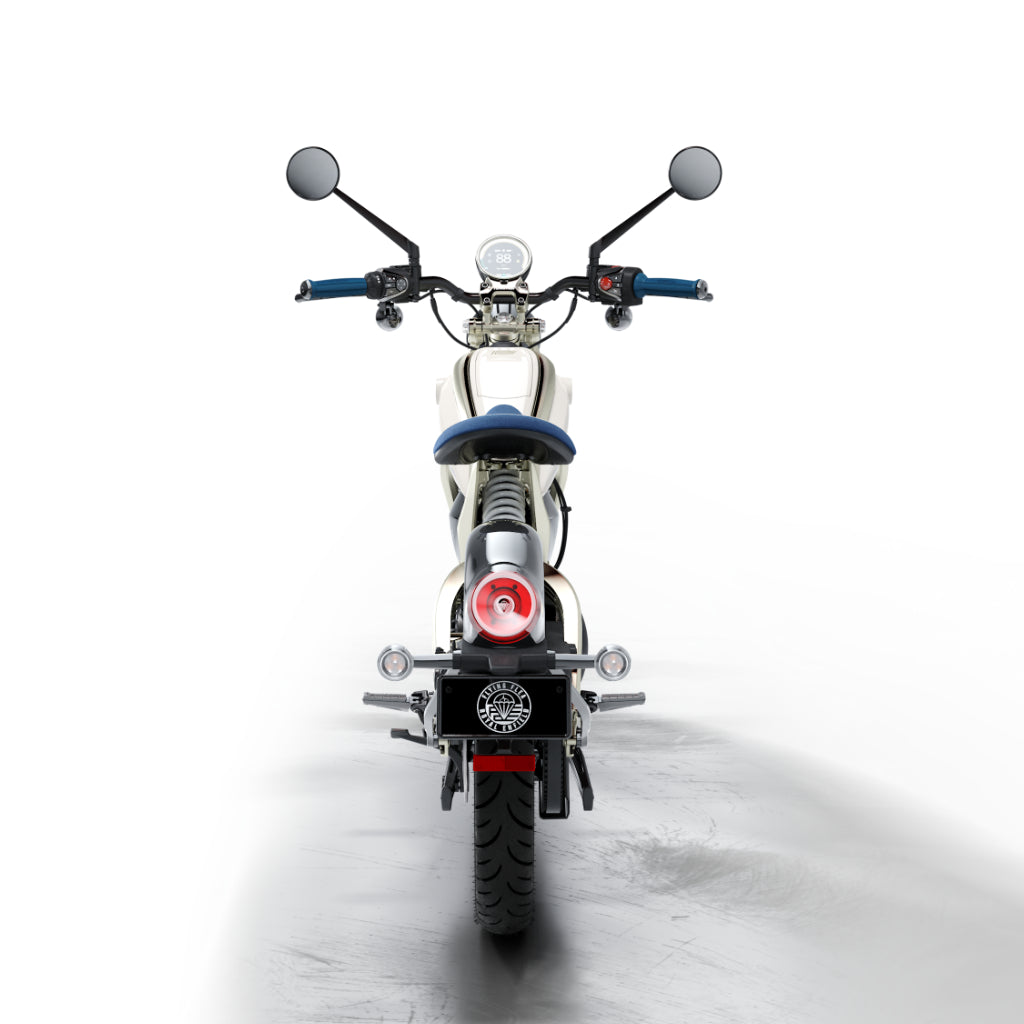 ROYAL ENFIELD FLYING FLEA C6 - Flea Green, Storm Black, PARACHUTE WHITE