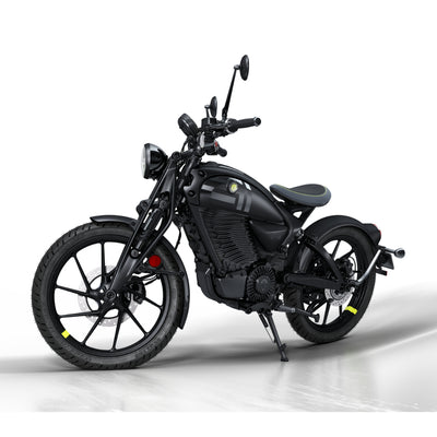 ROYAL ENFIELD FLYING FLEA C6 - Flea Green, Storm Black, PARACHUTE WHITE