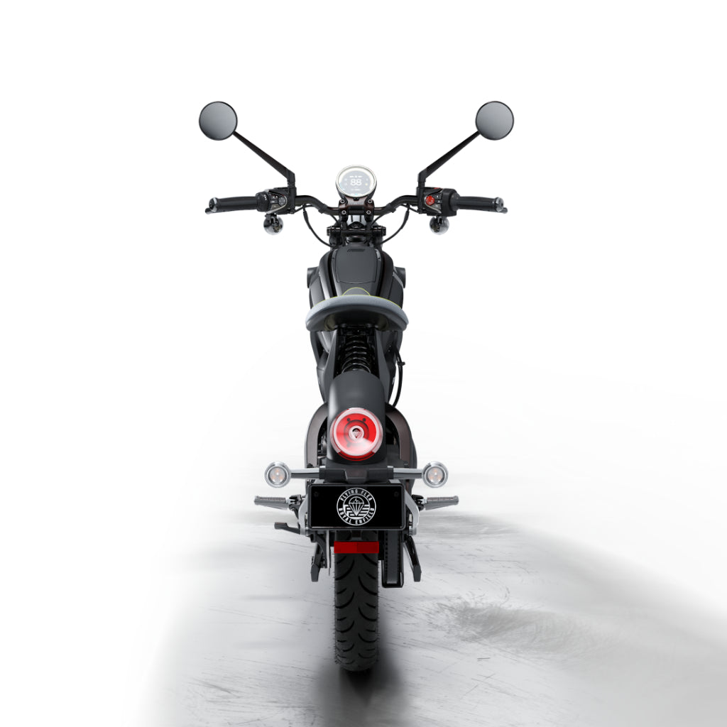 ROYAL ENFIELD FLYING FLEA C6 - Flea Green, Storm Black, PARACHUTE WHITE