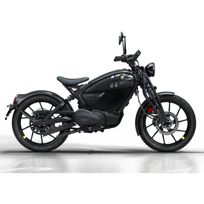 ROYAL ENFIELD FLYING FLEA C6 - Flea Green, Storm Black, PARACHUTE WHITE