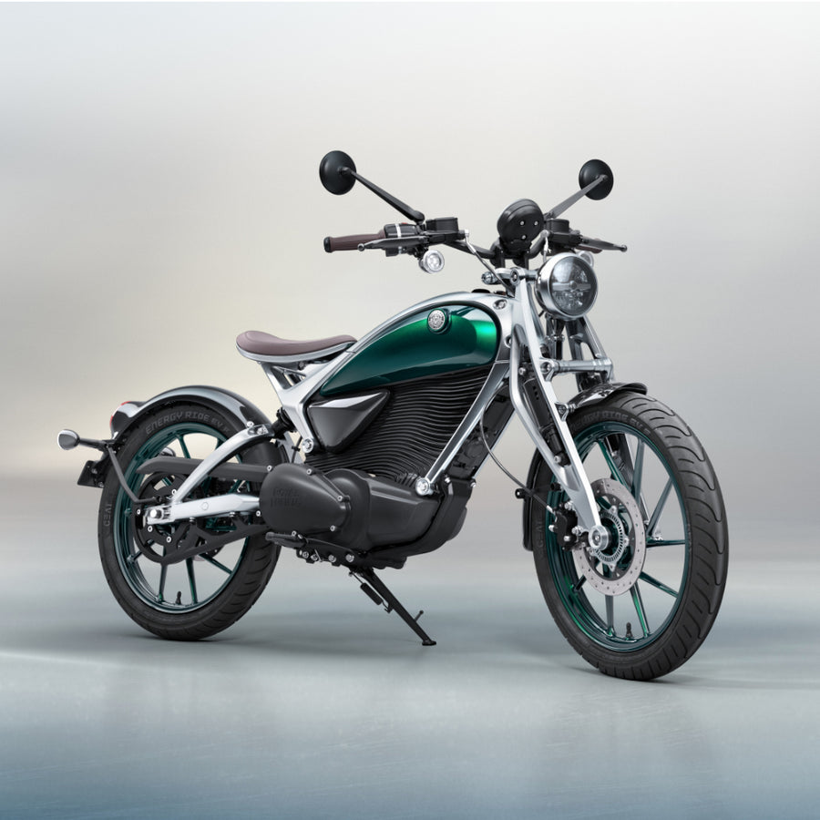 ROYAL ENFIELD FLYING FLEA C6 - Flea Green, Storm Black