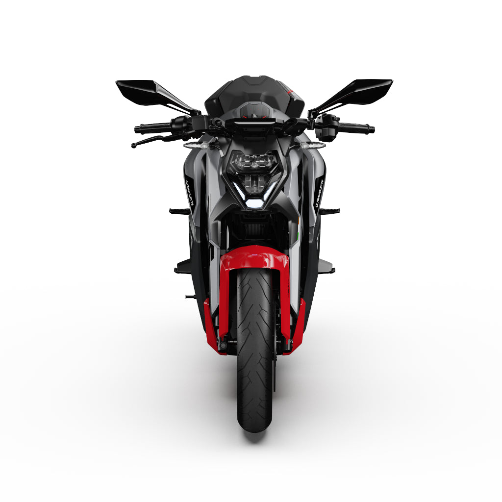 Ultraviolette F77 Mach 2 - Turbo Red, Afterburner Yellow, Asteroid Grey and Stealth Grey