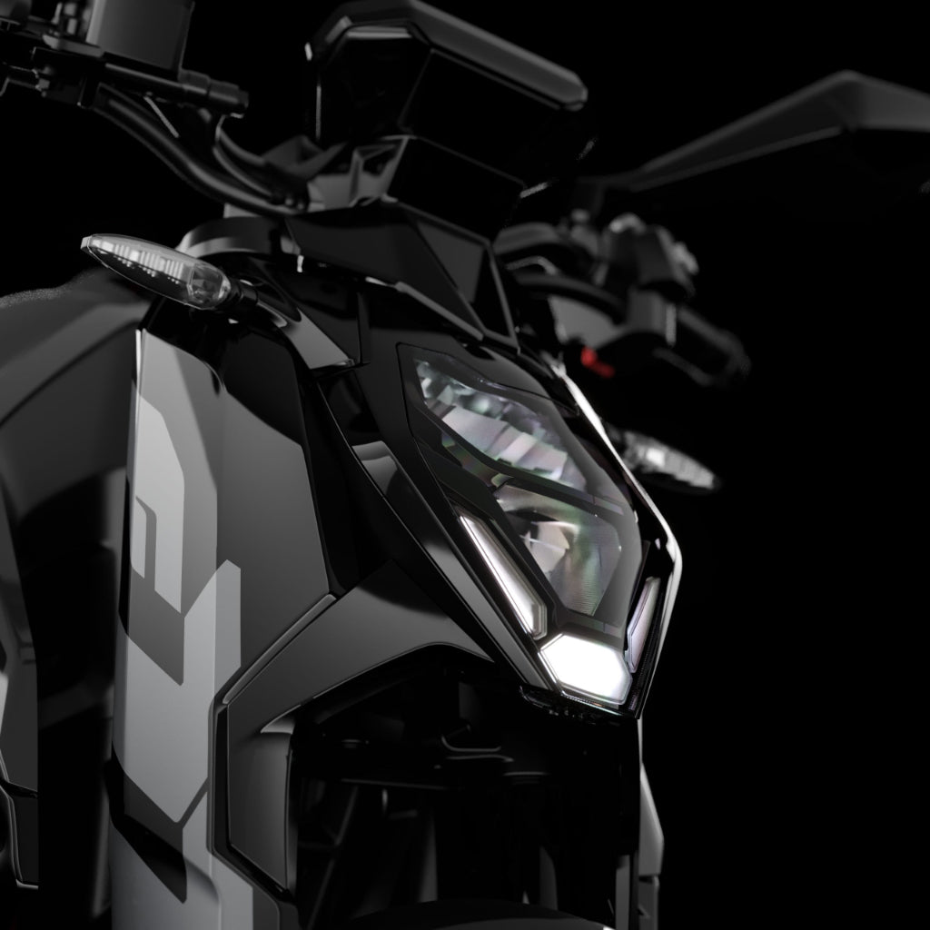 Ultraviolette F77 Superstreet - Available in Turbo Red, Afterburner Yellow, Cosmic black and Stellar white.