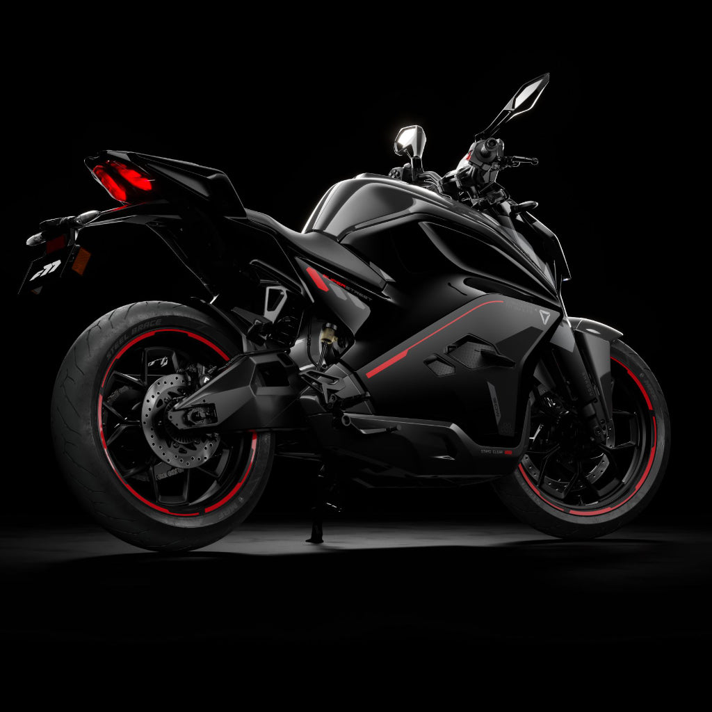 Ultraviolette F77 Superstreet - Available in Turbo Red, Afterburner Yellow, Cosmic black and Stellar white.