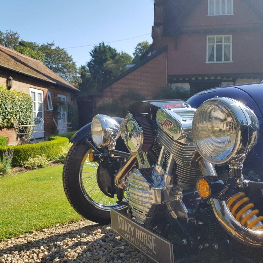 SOLD - Morgan 3 Wheeler Special - Pearl Blue