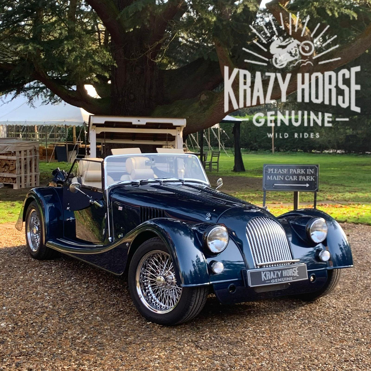 SOLD - Morgan Roadster - Rolls Royce Blue