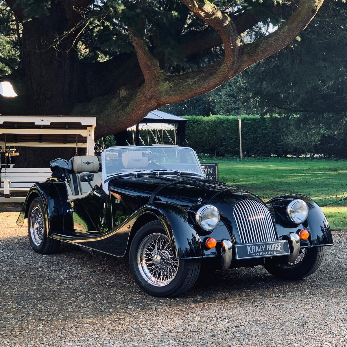 SOLD - Morgan Plus 4 - Sports Black