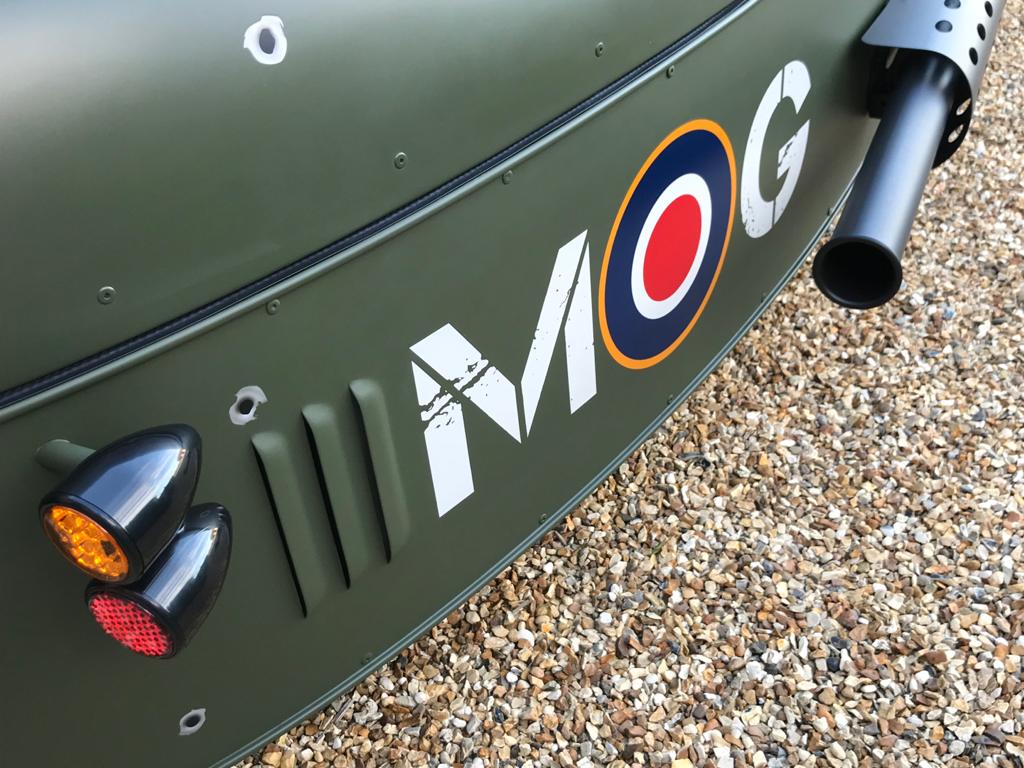 Morgan 3 Wheeler  - Bespoke Shark artwork