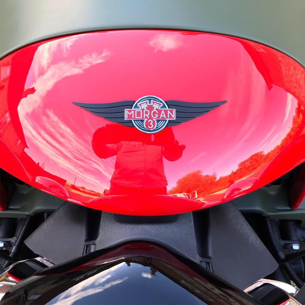 Morgan 3 Wheeler  - Bespoke Shark artwork