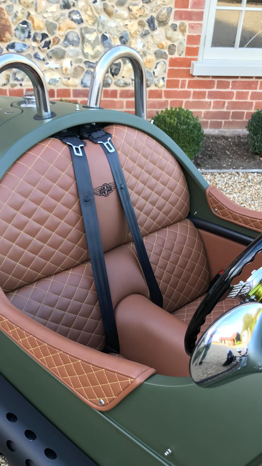 Morgan 3 Wheeler  - Bespoke Shark artwork