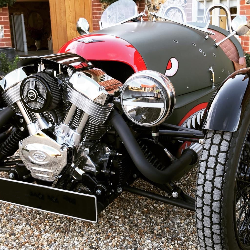 Morgan 3 Wheeler  - Bespoke Shark artwork