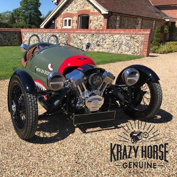 Morgan 3 Wheeler  - Bespoke Shark artwork