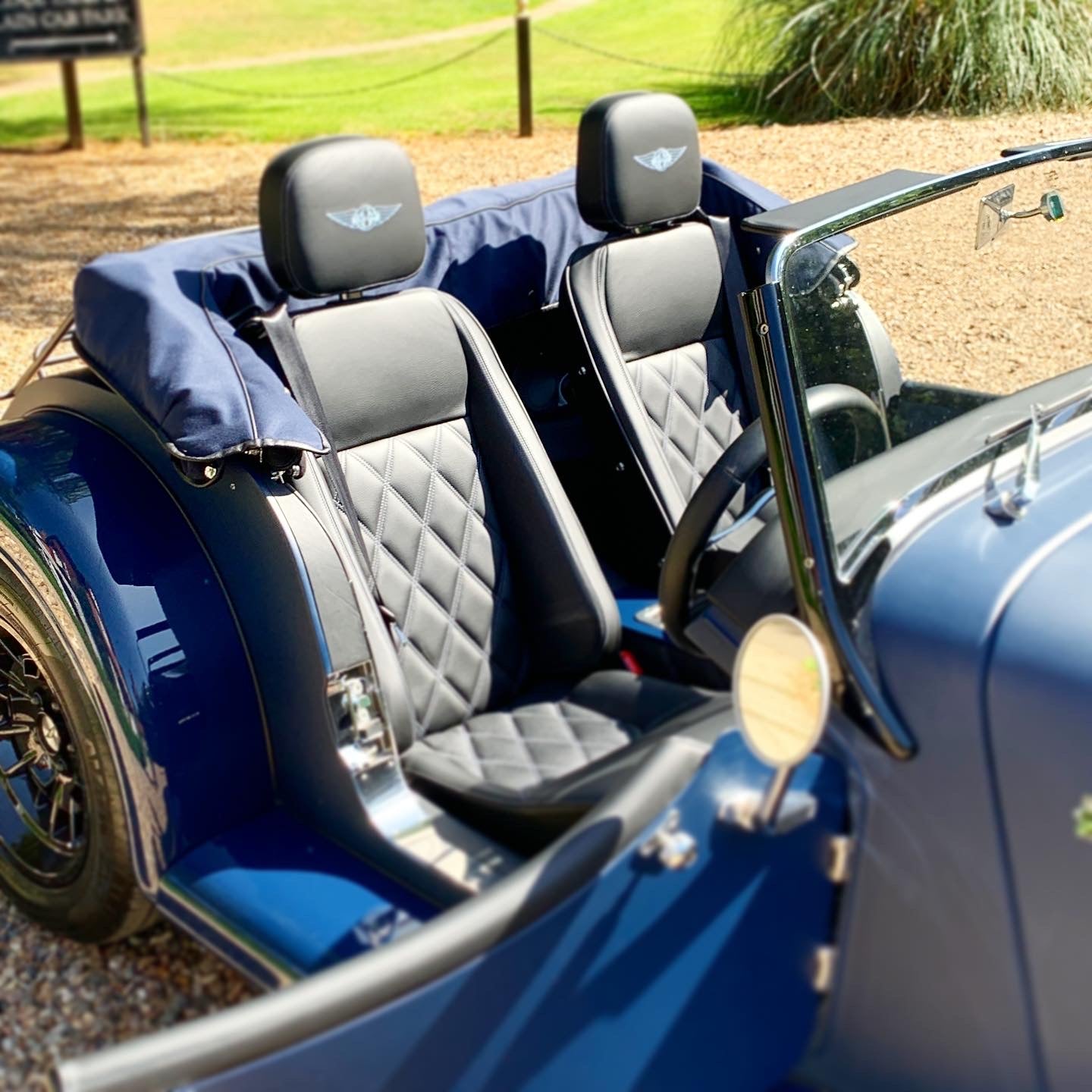 Morgan Plus Four - Sports Blue
