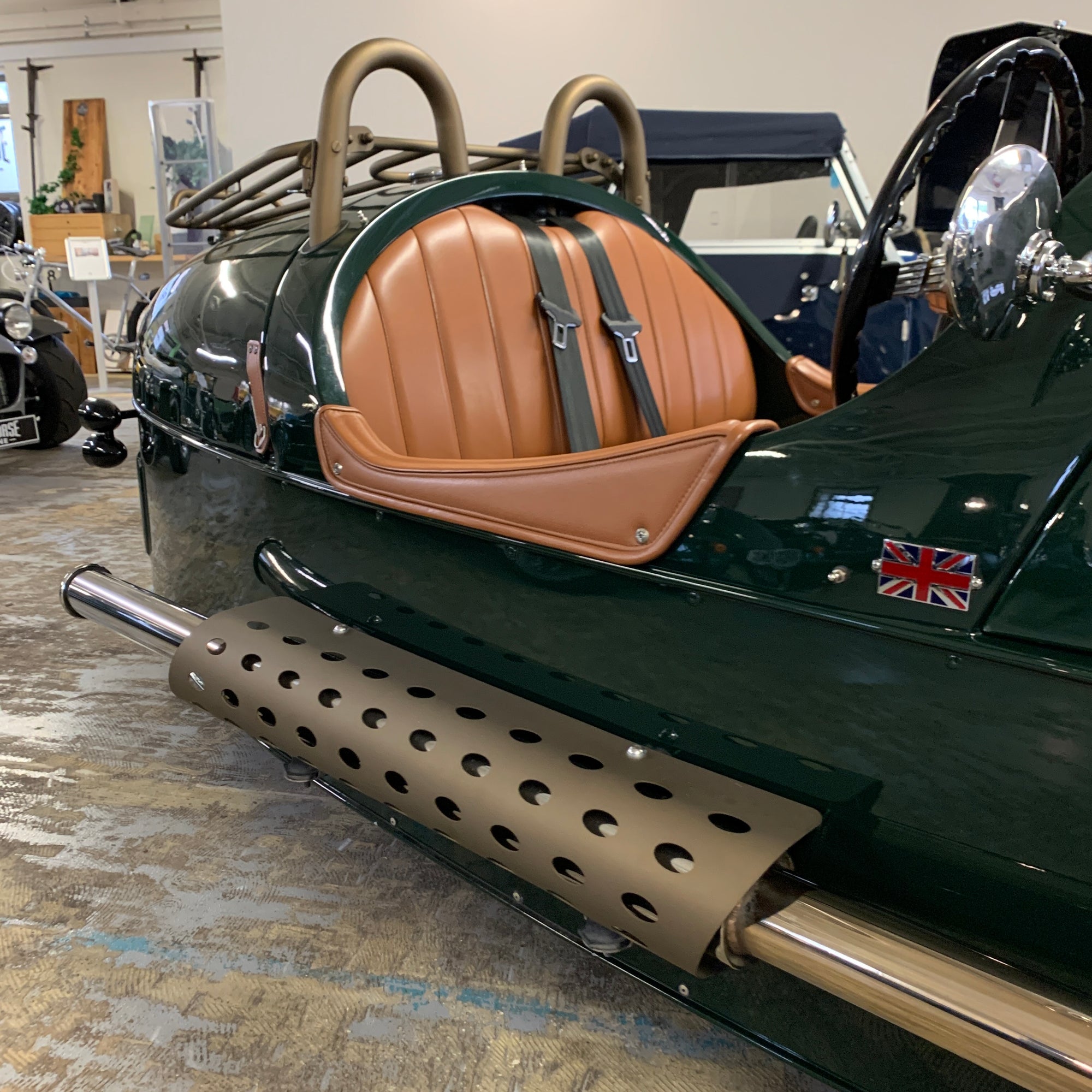 SOLD - 2017 STAGE TWO TUNED Morgan Three-wheeler - Morgan Classic Green Solid