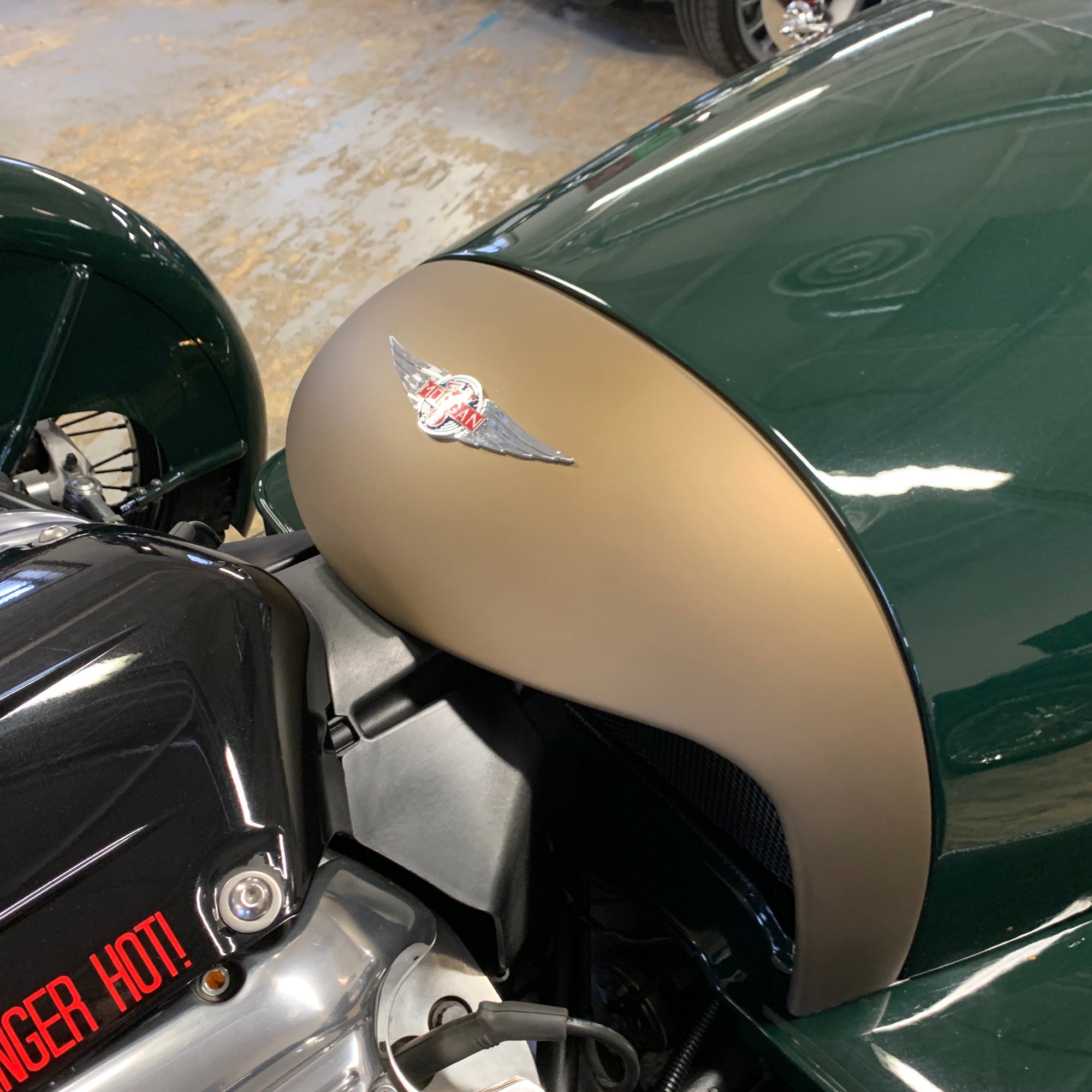 SOLD - 2017 STAGE TWO TUNED Morgan Three-wheeler - Morgan Classic Green Solid