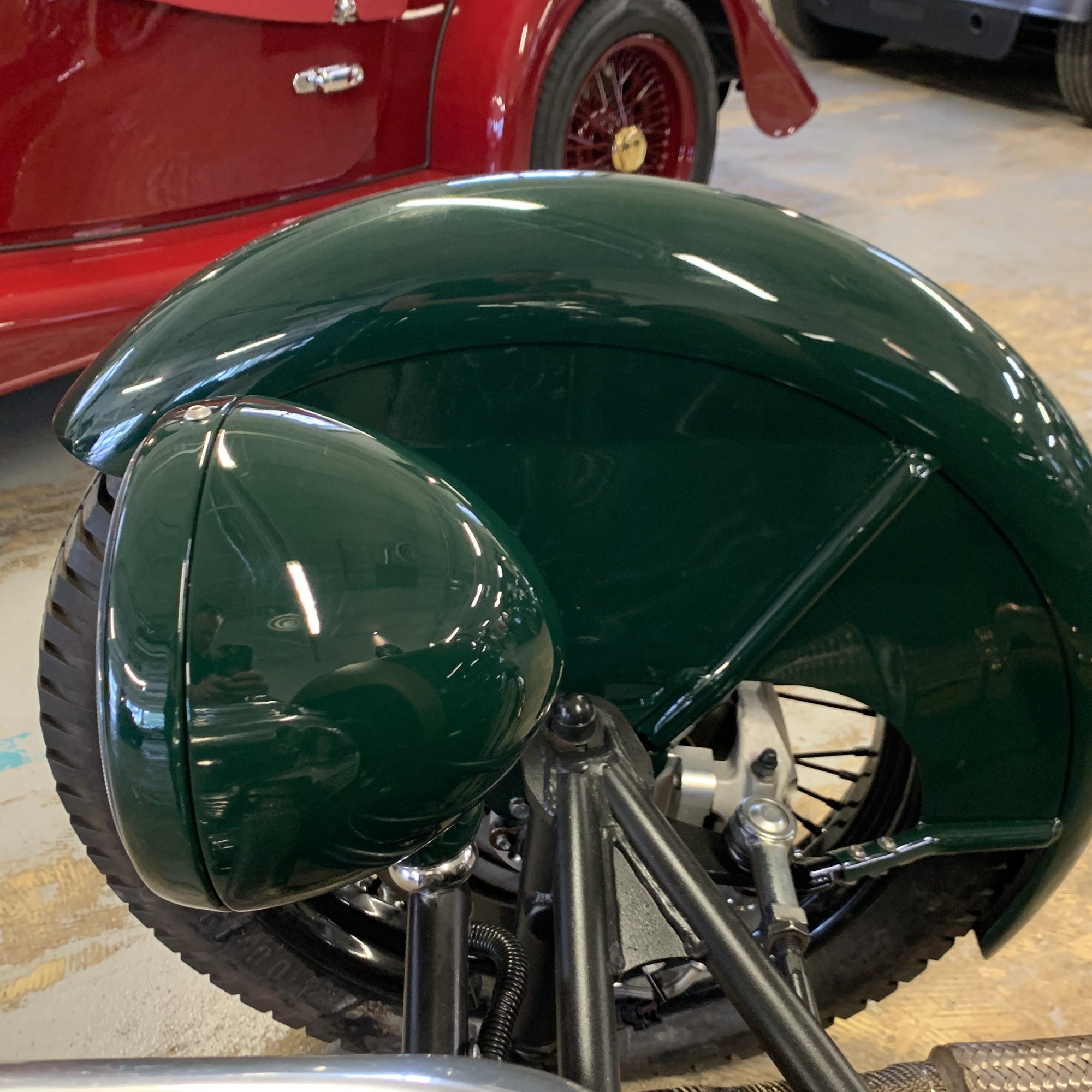 2017 STAGE TWO TUNED Morgan Three-wheeler - Morgan Classic Green Solid