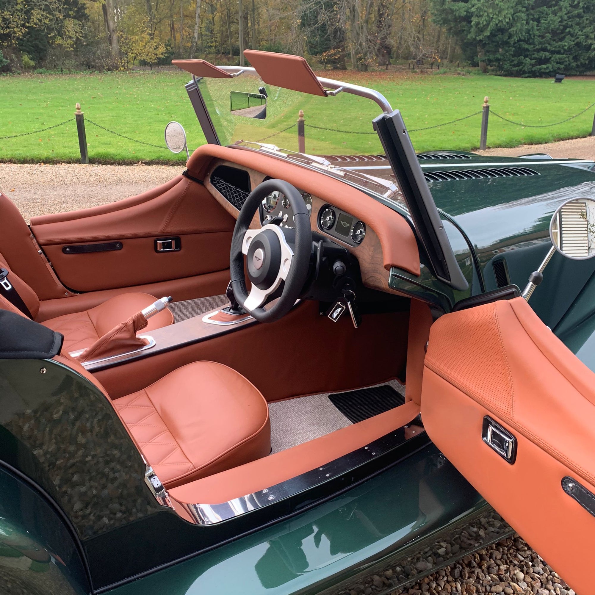 Morgan Plus Six - Emerald Green