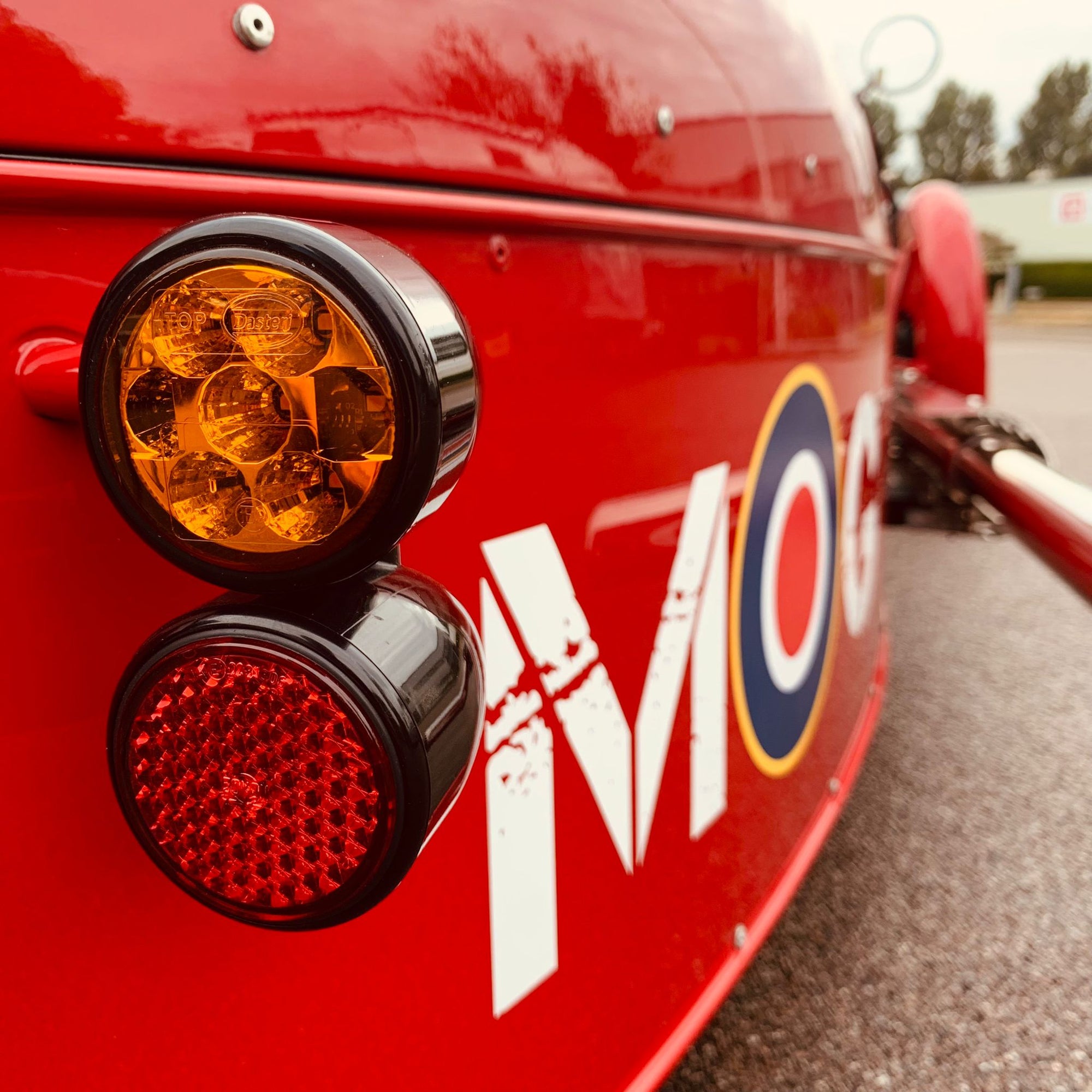 Morgan 3 Wheeler - Morgan Sport Red with unique features