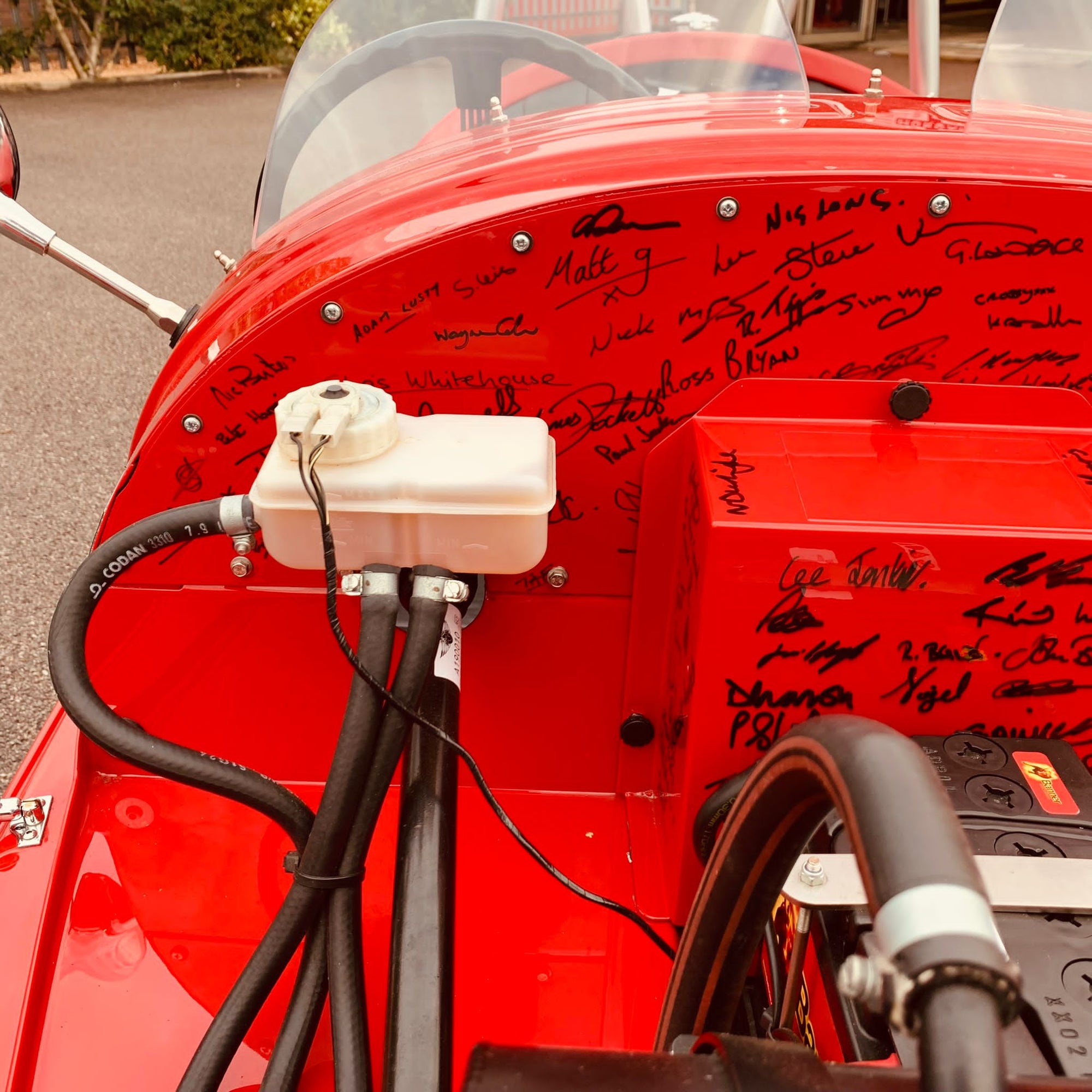 Morgan 3 Wheeler - Morgan Sport Red with unique features