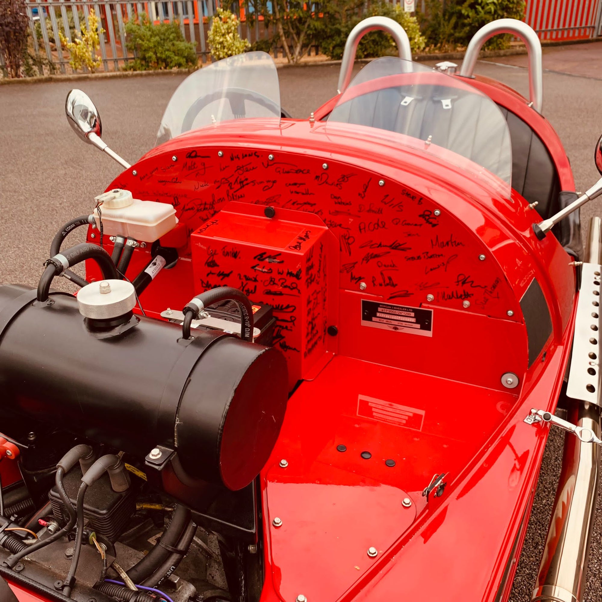 Morgan 3 Wheeler - Morgan Sport Red with unique features