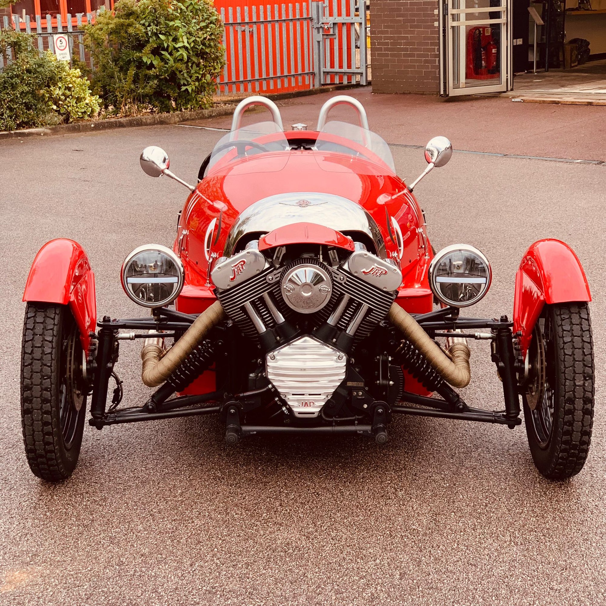 Morgan 3 Wheeler - Morgan Sport Red with unique features