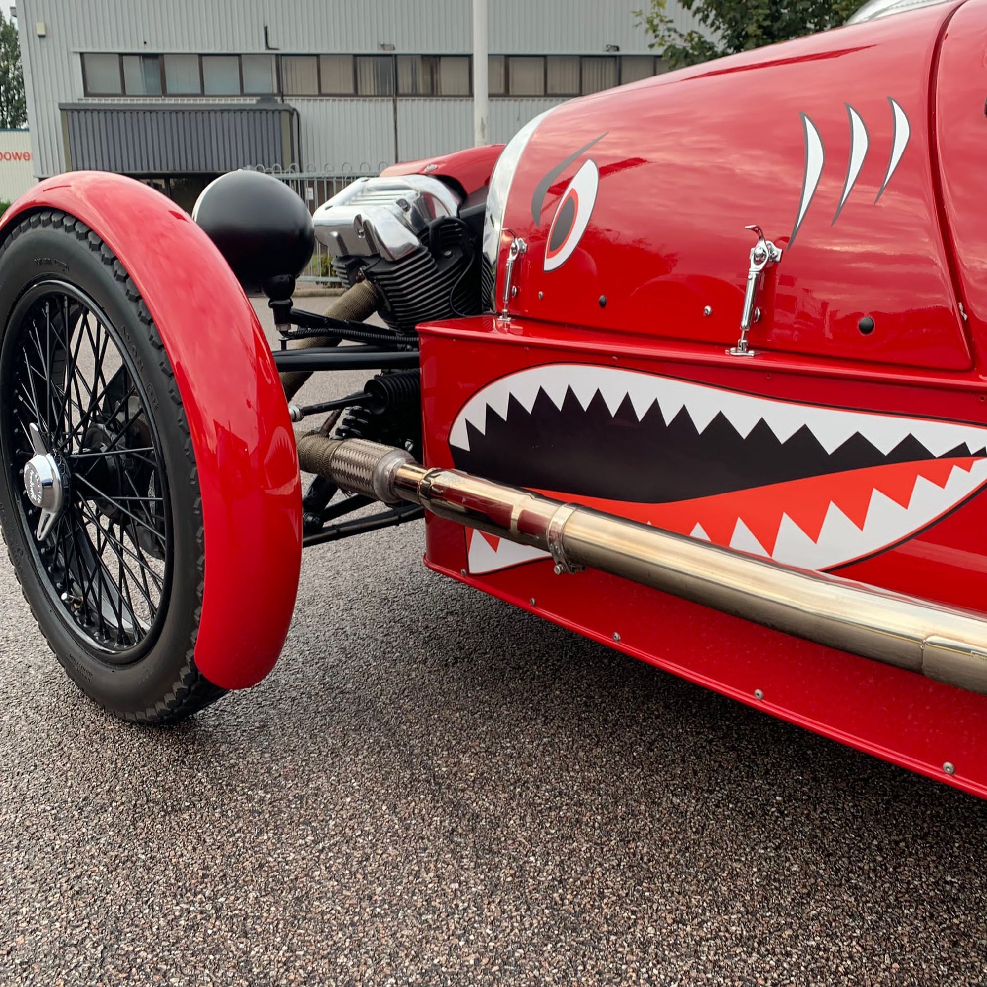 Morgan 3 Wheeler - Morgan Sport Red with unique features