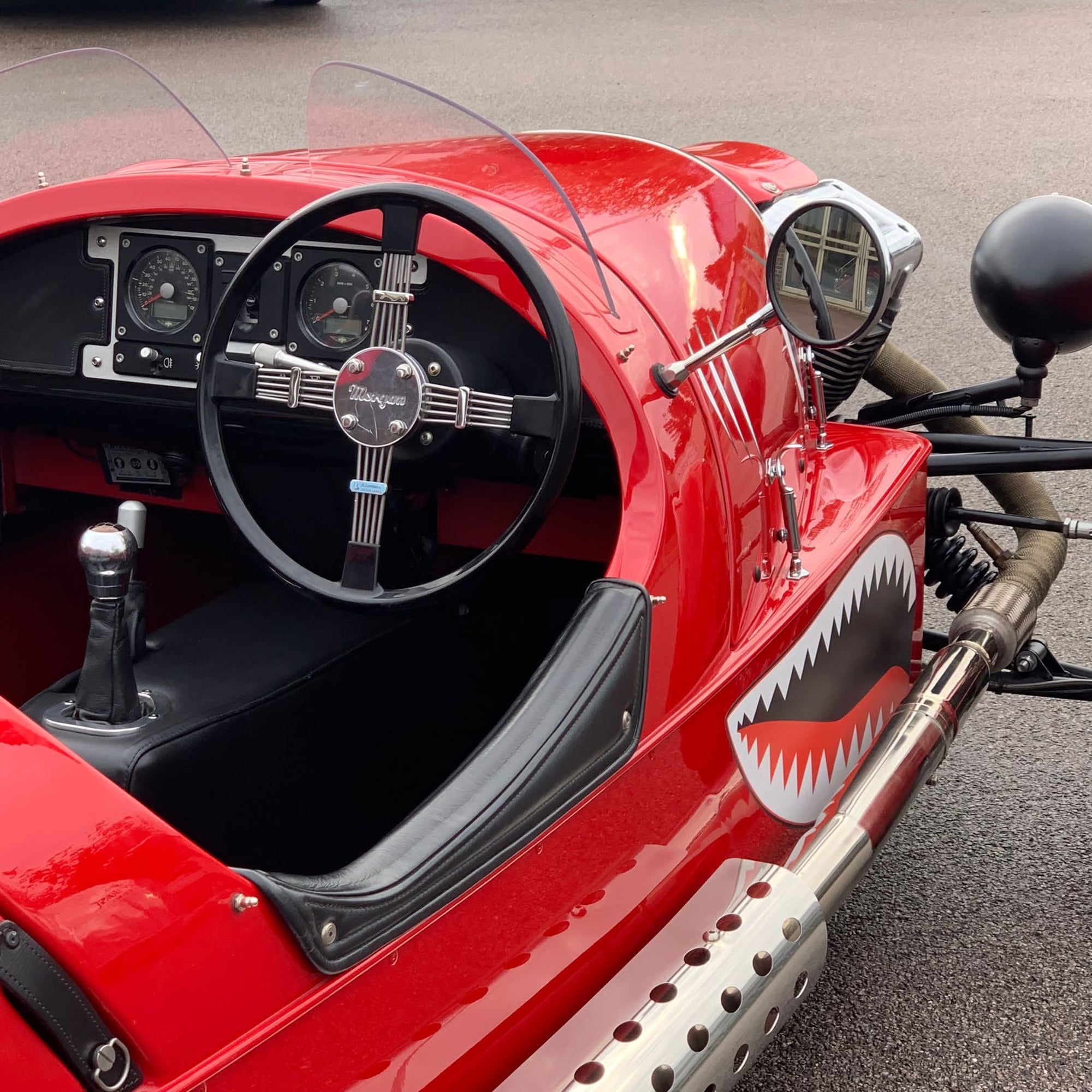 Morgan 3 Wheeler - Morgan Sport Red with unique features