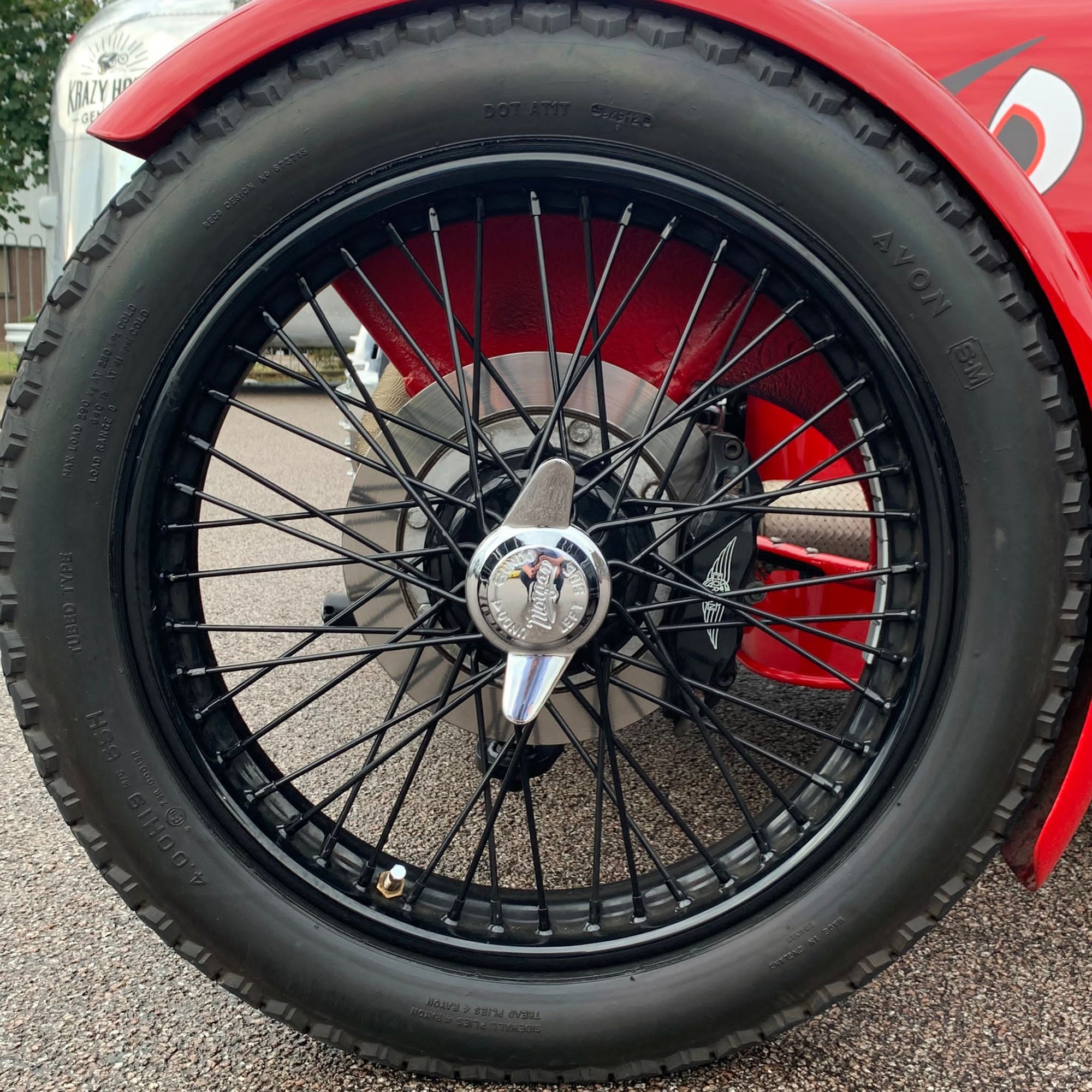 Morgan 3 Wheeler - Morgan Sport Red with unique features