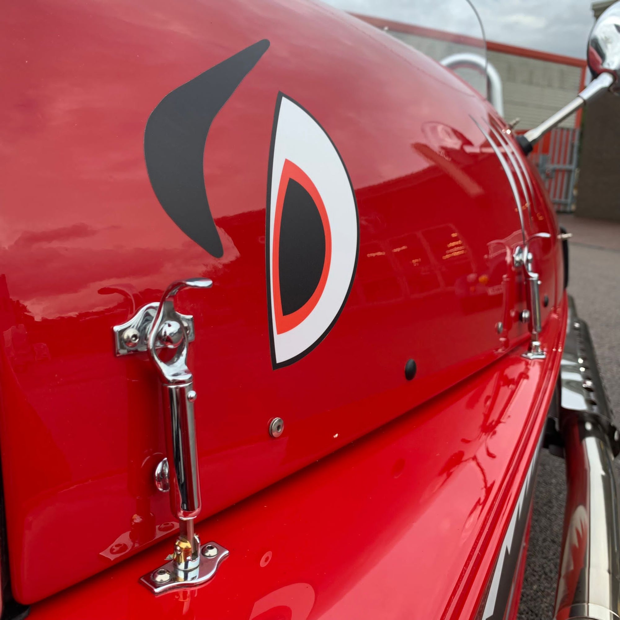 Morgan 3 Wheeler - Morgan Sport Red with unique features